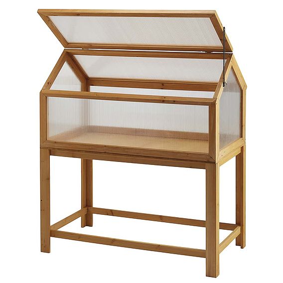 Garden Grow Raised Wooden Cold Frame